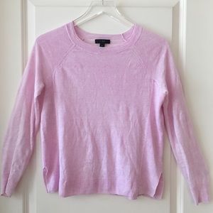 J. Crew | Garment-dyed linen swing sweater XXS